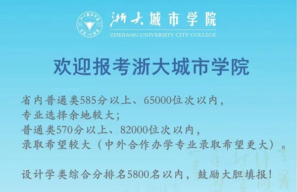 2022浙江高考多少分能上浙大城市學(xué)院,浙大城市學(xué)院在浙江預(yù)估分?jǐn)?shù)線