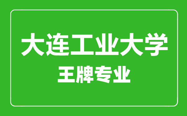 大連工業(yè)大學(xué)王牌專業(yè)有哪些,大連工業(yè)大學(xué)最好的專業(yè)是什么
