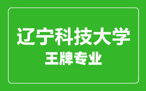 遼寧科技大學(xué)王牌專業(yè)有哪些,遼寧科技大學(xué)最好的專業(yè)是什么