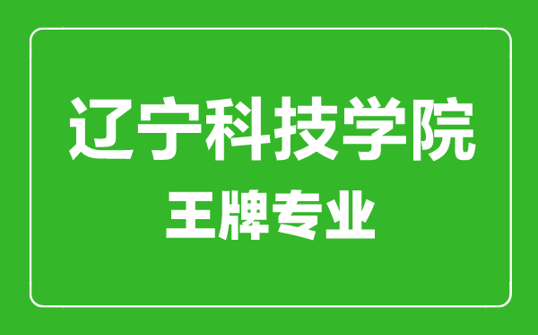 遼寧科技學院王牌專業(yè)有哪些,遼寧科技學院最好的專業(yè)是什么