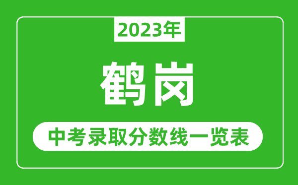 2023年鶴崗中考錄取分?jǐn)?shù)線,鶴崗市各高中錄取分?jǐn)?shù)線一覽表