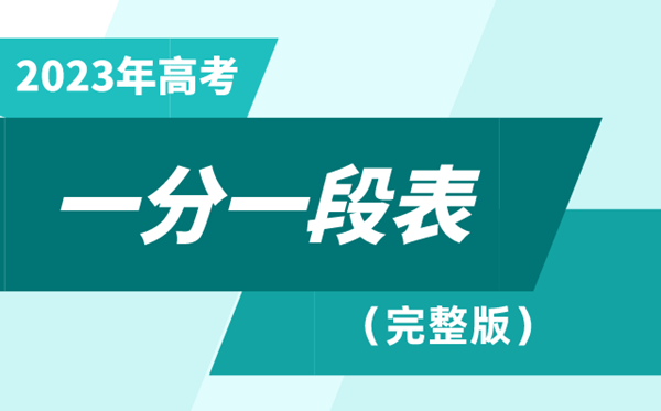 2023四川高考一分一段表,查詢位次及排名(完整版)