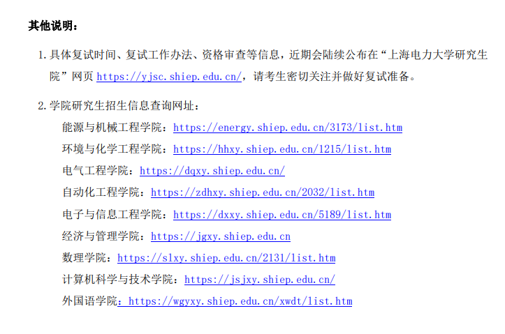 2024年上海電力大學(xué)研究生分?jǐn)?shù)線(xiàn)一覽表(含2023年歷年)
