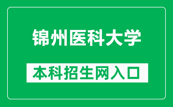 錦州醫(yī)科大學(xué)本科招生網(wǎng)網(wǎng)址(http://jzmuzs.university-hr.com/)