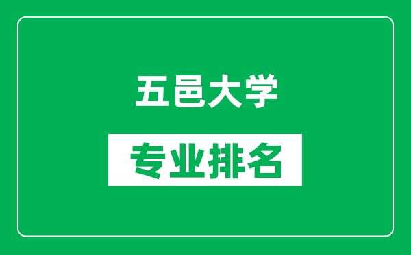 五邑大學(xué)專業(yè)排名一覽表,五邑大學(xué)哪些專業(yè)比較好