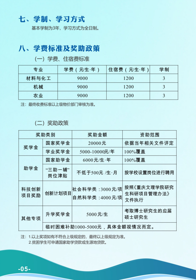 2024年重慶文理學(xué)院研究生招生簡(jiǎn)章及各專(zhuān)業(yè)招生計(jì)劃人數(shù)