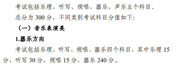 2024年北京藝術統(tǒng)考滿分是多少,北京藝考科目及分值