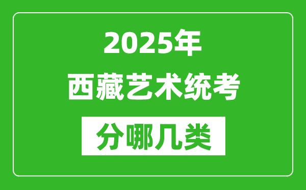 2025年西藏藝術(shù)統(tǒng)考類型分哪幾種,都有什么項目?