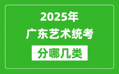 2025年廣東藝術(shù)統(tǒng)考類型有哪幾種？