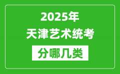 2025年天津藝術(shù)統(tǒng)考類型有哪幾種？