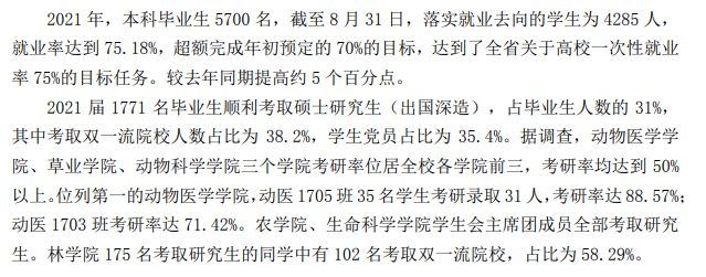 山西農(nóng)業(yè)大學(xué)就業(yè)率怎么樣,就業(yè)前景好嗎？