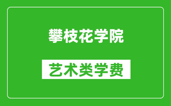 攀枝花學(xué)院藝術(shù)類學(xué)費多少錢一年(附各專業(yè)收費標(biāo)準(zhǔn))