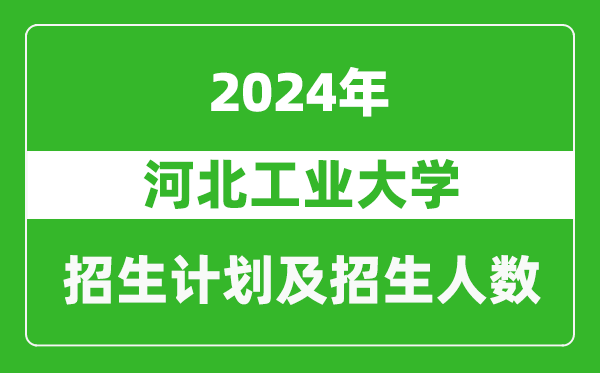 河北工業(yè)大學(xué)2024年在西藏的招生計劃及招生人數(shù)