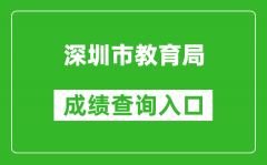 深圳市教育局中考成績查詢入口：http://szeb.sz.gov.cn/szzkw/