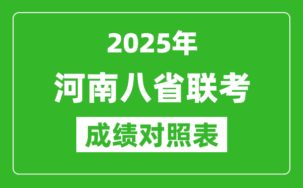 2025八省聯(lián)考成績對照表:河南2024高考一分一段表