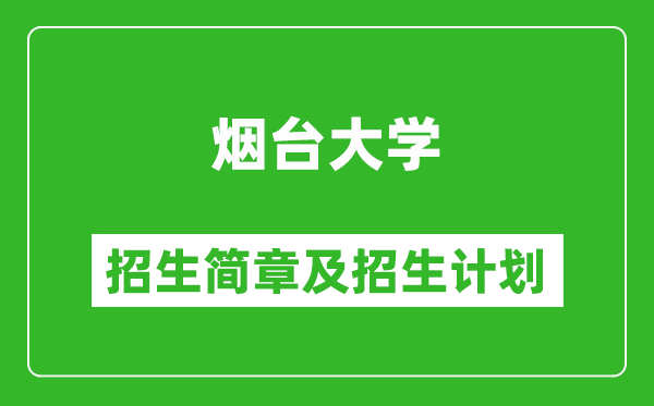煙臺(tái)大學(xué)2025年招生簡(jiǎn)章,各省高考招生計(jì)劃人數(shù)一覽表