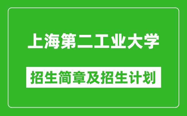 上海第二工業(yè)大學2025年招生簡章,各省高考招生計劃人數(shù)一覽表