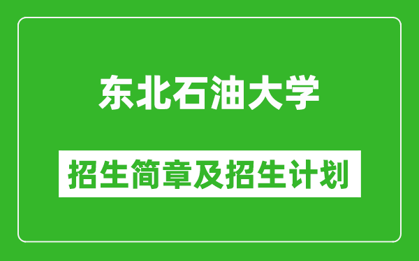 東北石油大學(xué)2025年招生簡(jiǎn)章,各省高考招生計(jì)劃人數(shù)一覽表